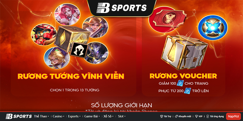 Code quà tặng shopee liên quân free