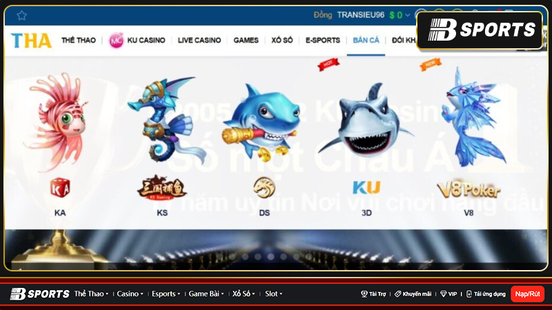 Game bắn cá đổi thưởng