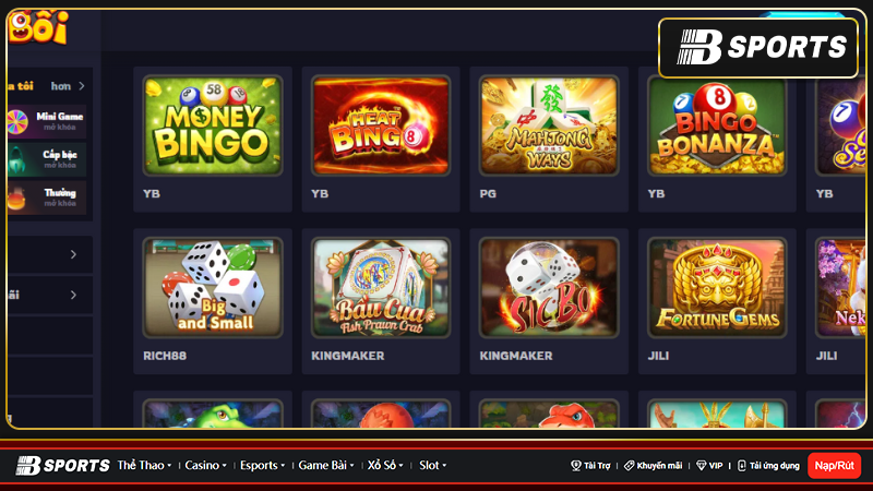 Nhà cái casino tyboi đa dạng các hình thức cá cược đổi thưởng hấp dẫn