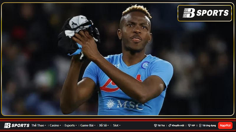 Victor Osimhen lọt tầm ngầm của nhiều CLB Châu Âu