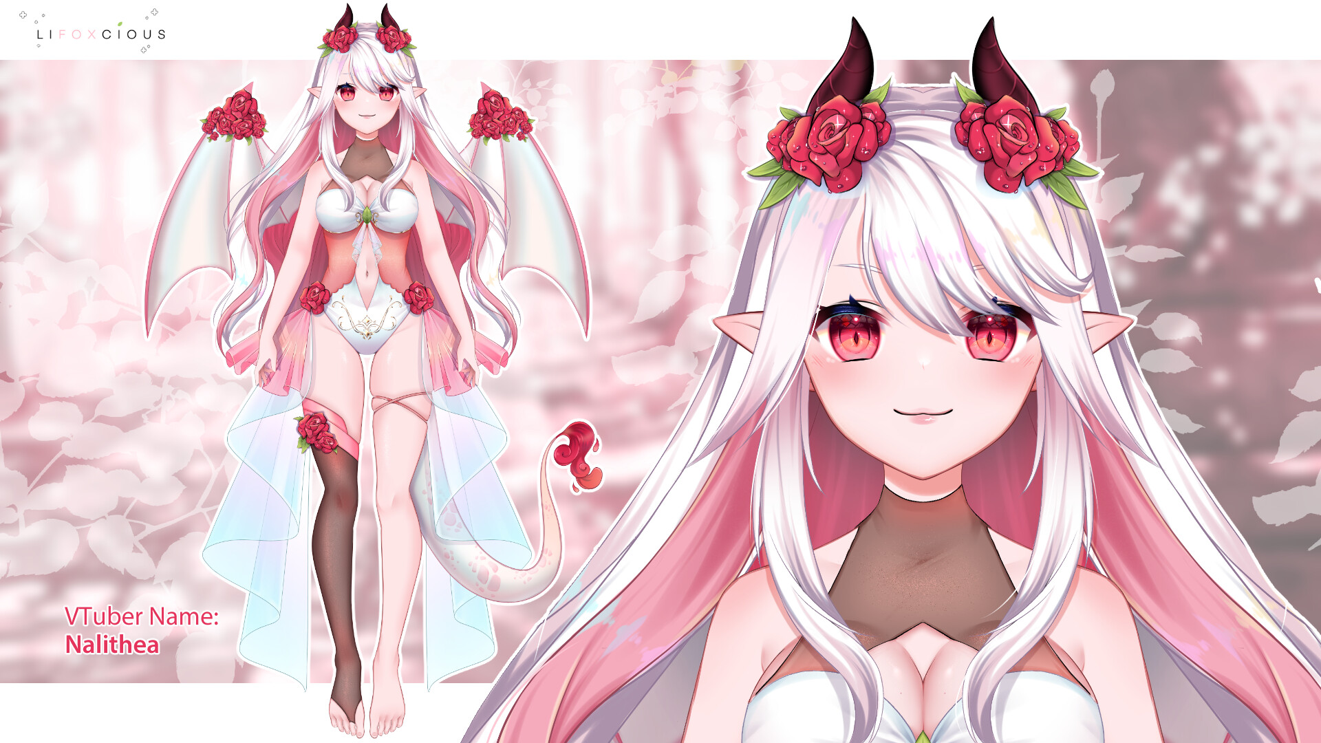 Một trong những nữ Vtuber là cô nàng Nalithea