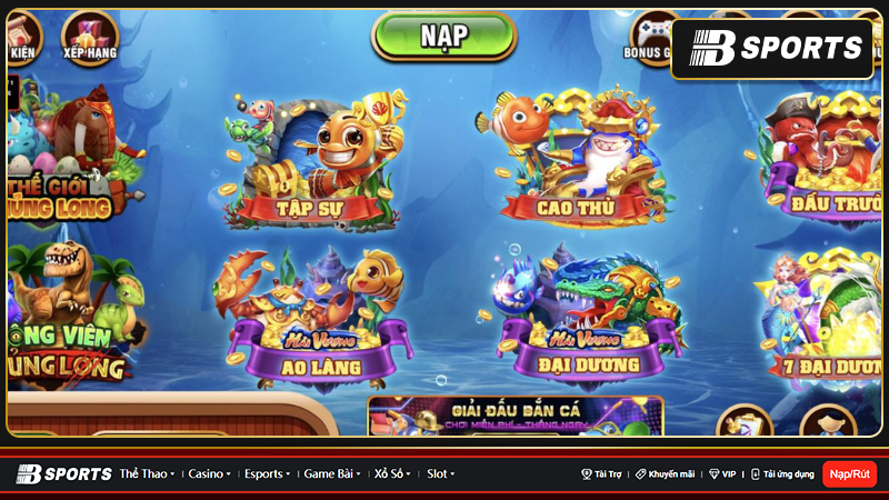 Tại sao nên lựa chọn cổng game vua bắn cá đổi thưởng