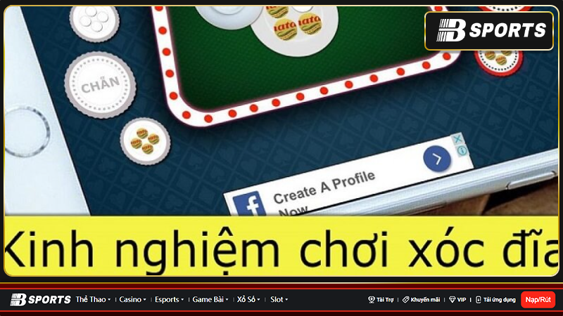 Vận dụng kinh nghiệm chơi xóc đĩa 