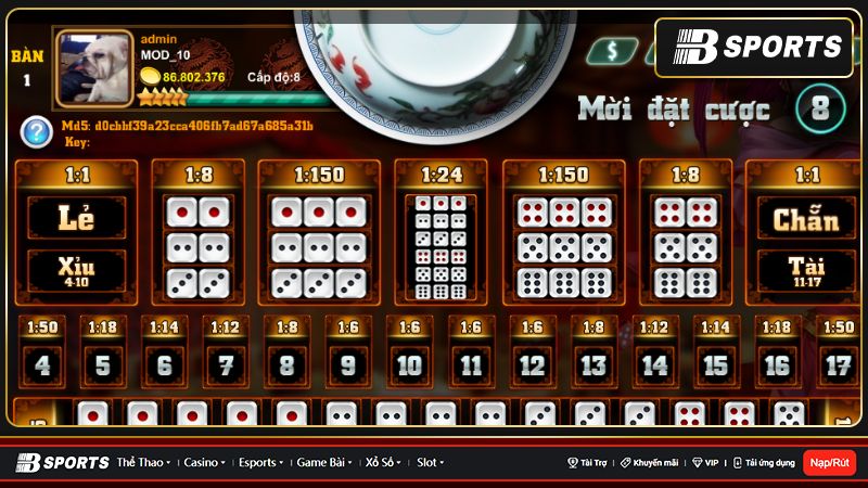 Giới thiệu game tài xỉu online 88