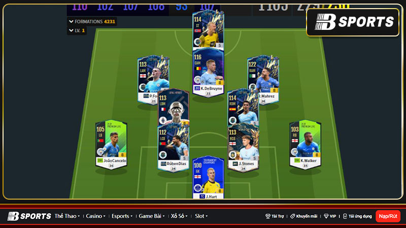Team Man City FO4 được nhiều người quan tâm