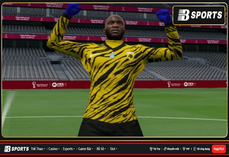 Lukaku là mẫu tiền đạo được ưa thích trong game