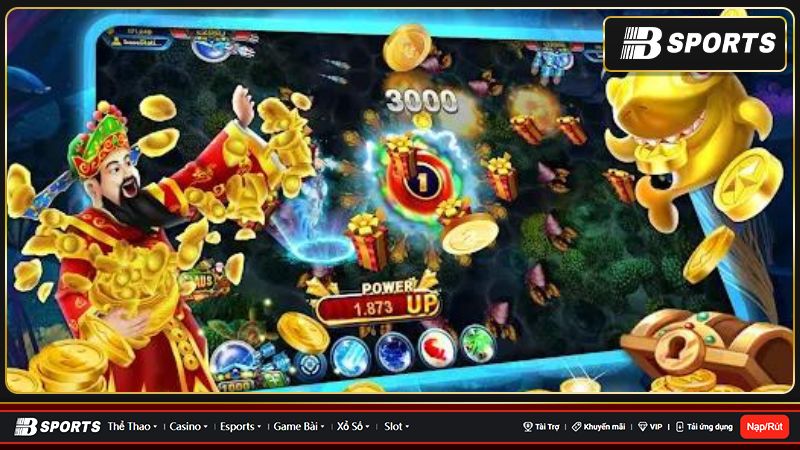 Tiền thưởng người chơi nhận tại vua săn cá đổi thưởng