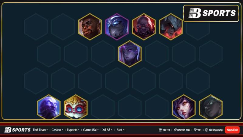 Cuối game đội hình DTCL Exodia 