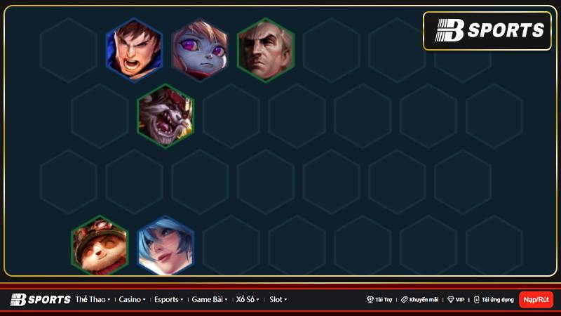 Giữa game đội hình DTCL Teemo 