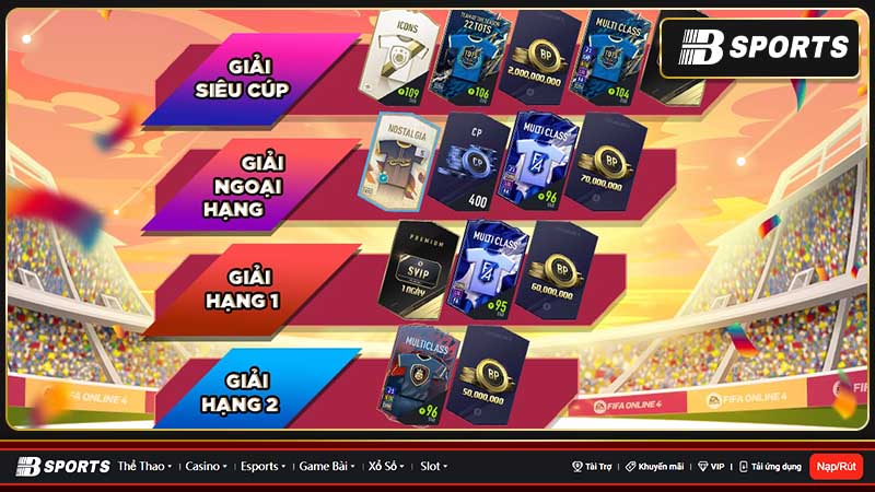 Nhiều phần quà hấp dẫn