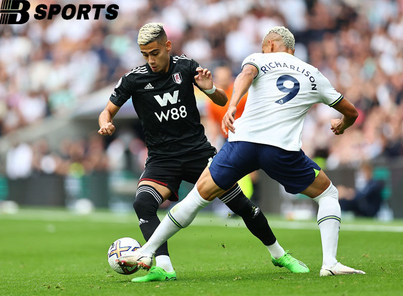 Tỷ số Tottenham vs Fulham